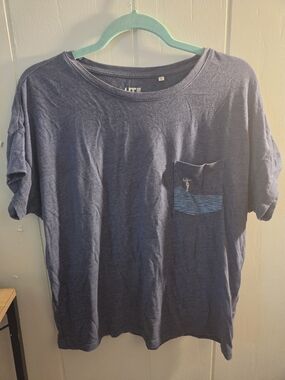 UNIQLO Blue T-Shirt
